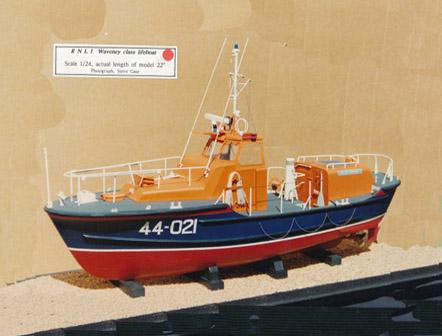 Lifeboat. Life boat RNLI Waveney