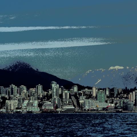 Sea Bus, North Vancouver,boats, 