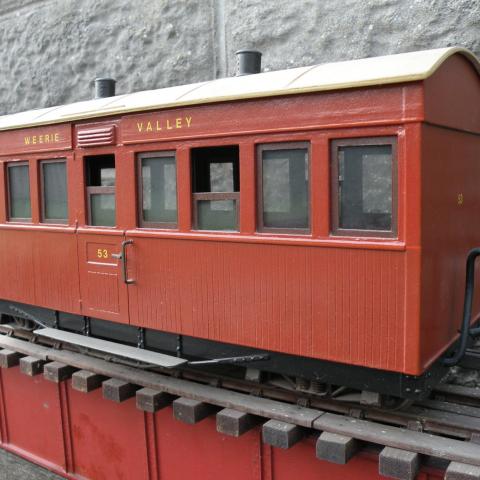 Garden Railway. Passenger Carriage.